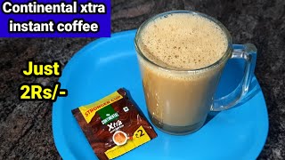 continental Xtra instant coffee|coffee|strong coffee|continental coffee recipe|continental coffee