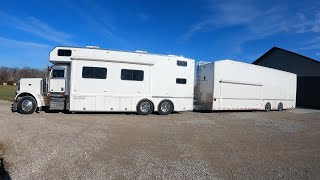 Riding the storm out, Week 9 of the rebuild, mating the truck and trailer back together.