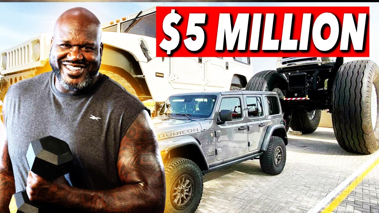 Most Expensive Things Owned By Shaquille O'Neal - YouTube