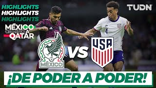 Resumen y goles | México vs Estados Unidos | Eliminatoria Qatar 2022 | TUDN