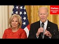 President Biden And First Lady Jill Biden Deliver Remarks At Nash Community College