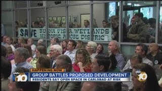 Residents speak out about proposed controversial housing development in Carlsbad