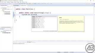 Java Tutorial for Beginners 1 - Creating First Java Project in Eclipse IDE