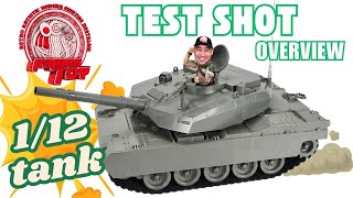 Not GI Joe Classified Ramen Toy 1/12 Tanks for 6 inch figures First Test Shot Overview.