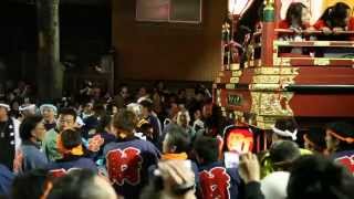 岩瀬曳山祭 2014年5月17日 Iwase Hikiyama Festival 浦町vs荒木町