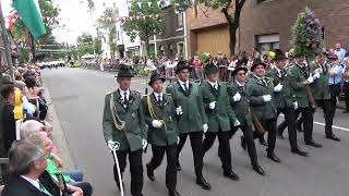 Schützenfest  2024 in Kaarst-Büttgen: Die Königsparade Teil 02