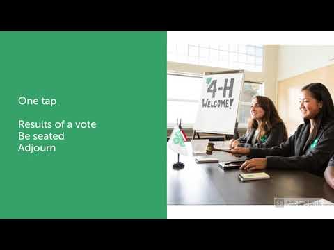 How do you use a gavel?