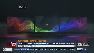 Laptop prototypes stolen from CES