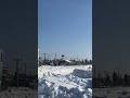 【jr北海道】雪に包まれる中を力走 キハ40 shorts short hokkaido 根室本線