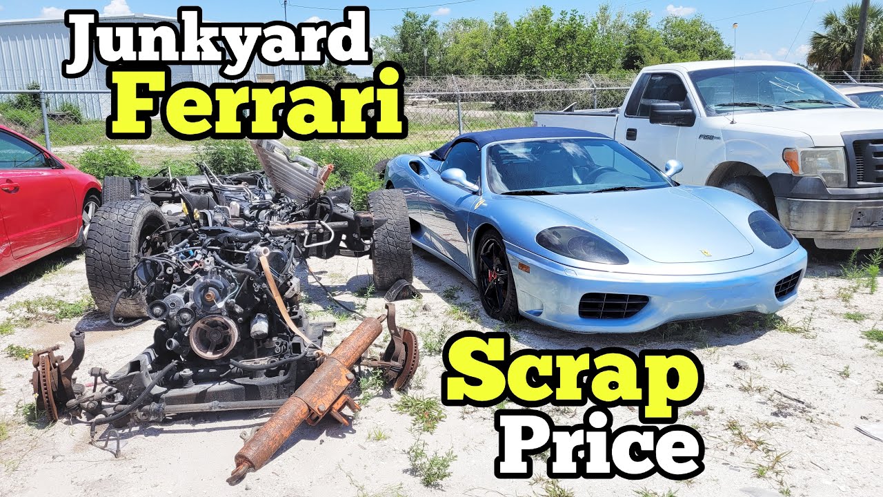 Buying a Cheap Ferrari we found in a Junkyard!