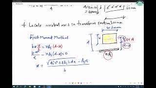 Exercise 4.47 determine stress in steel and in maximum in concrete bean