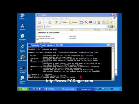 How To Convert From FAT32 to NTFS How To Convert From FAT32 to NTFS