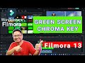 Wondershare Filmora 13 Chroma Key/ Green Screen Effect Tutorial For Beginners in 3 Minutes