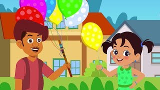 Gubbare Wala | Hindi Poems | गुब्बारे वाला | Kids Tv India | Hindi Nursery Rhymes