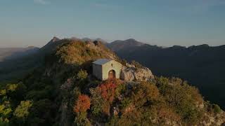 Chapelle St Médard vue du ciel !