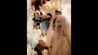 Pakistani Beautiful & Grand Nikkah Ceremony |  Pakistani richest family | Pakistani Wedding #shorts