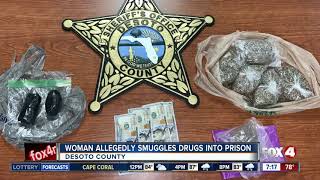 DeSoto County woman charged with smuggling drugs into correctional facility