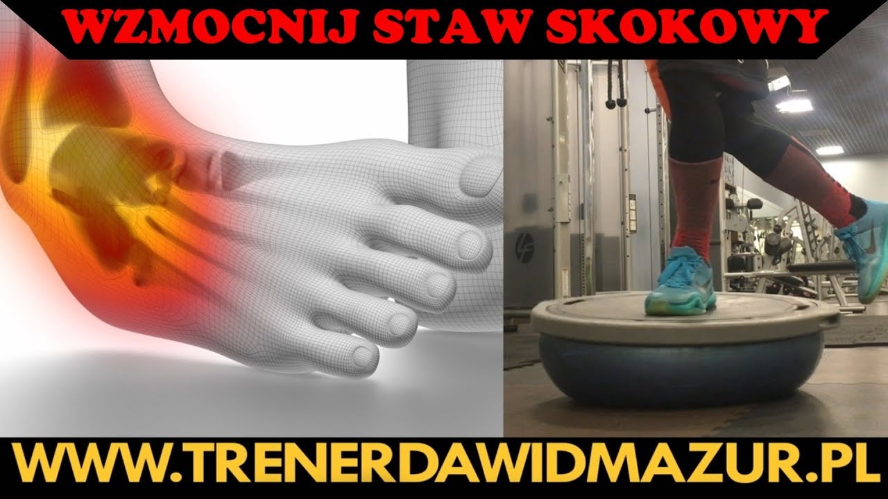 REHABILITACJA STAWU SKOKOWEGO -- WZMOCNIJ KOSTKĘ-- NAJLEPSZE ĆWICZENIA ...