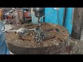 making oval flanges out of stainless steel round bar