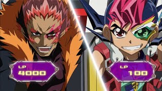 遊戲王ZEXAL96：熱血的男人間的決鬥，遊馬VS左臂！