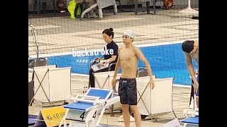 [backstroke_박지환]제73회 회장배 전국수영대회 남자중등부 배영100예선