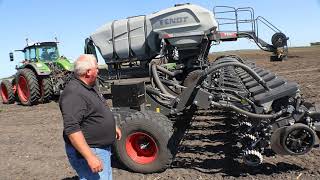 Rick Sparks from Agco introduces us to the Fendt Momentum planter.