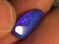 solid blue boulder opal 5.20ct