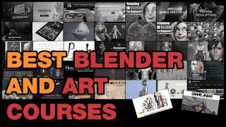 My advise on tutorial and courses to learn blender pipeline and digital art