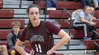 Top Ranked Sophomore In The Country Caitlin Clark Highlights In Season Opener! 23 Pts, 9 Reb, 4 Ast