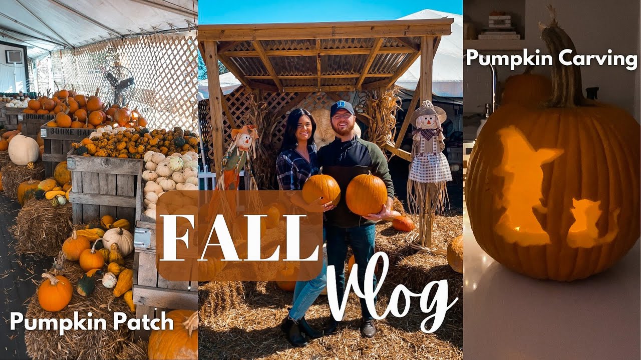 Cozy Fall Vlog рџќ Pumpkin Patch Pumpkin Carving Halloweentown рџћѓ