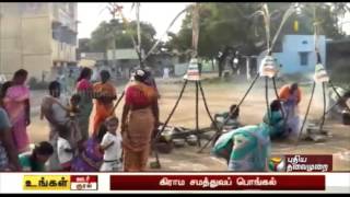 Samathuva Pongal celebrated in Vellore, Sivagangai