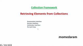 Retrieving Elements from Collections - Collection Framework