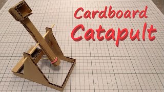 How to make a DIY Cardboard Catapult