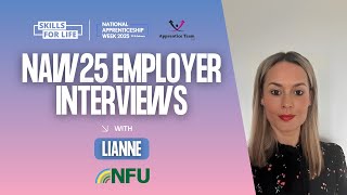 National Apprenticeship Week 2025 Interview W/ Lianne at NFU