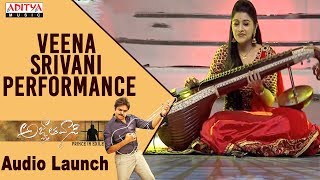 Veena Srivani Performance @ Agnyaathavaasi Audio Launch | Pawan Kalyan |   Trivikram | Anirudh