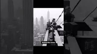 Lunch atop a Skyscraper”, 1932 Behind the Scene #history