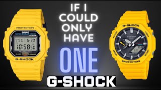 Which is the ONLY CASIO G SHOCK that YOU need? Deep dive SHOOTOUT DW 5600 Square vs Casioak GA 2100