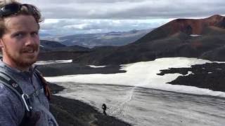 Fimmvörðuháls Hike - The formation of Magni and Móði peaks in Iceland