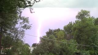 Dangerous Thunderstorms With EXTREME Lightning! - 8/4/12