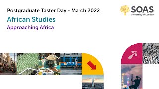 African Studies: Postgraduate Taster Day 2022