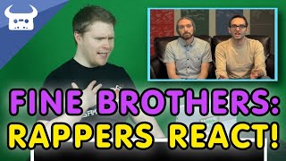 RAPPER REACTS TO THE FINE BROTHERS | Dan Bull