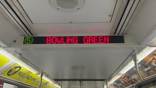 IRT Subway: R142 (5) Train Ride from Burnside Ave to Bowling Green via South Ferry Loop