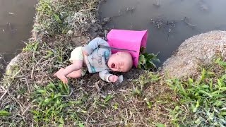 The child went to pick vegetables in Hanoi #cute #baby #love