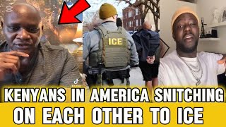 SHOCKING: Kenyans In AMERICA Snitching on Each Other to ICE for Just $700