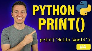 Python Print Function: Visually Explained | #Python Course 4