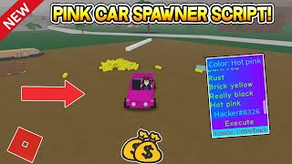 roblox how to make a car spawner gui