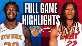 KNICKS at HEAT | FULL GAME HIGHLIGHTS | March 3, 2023