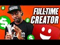 HOW TO BECOME A FULL-TIME CONTENT CREATOR (Complete Guide) 