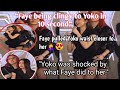 [FayeYoko] OMG! Faye for being clingy to Yoko in 10!second.