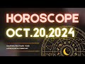 TODAY ENGLISH RASSHIFAL | INDIAN ASTROLOGY | ENGLISH ASTROLOGY | TIMELESS JYOTISH OCT20TH 2024